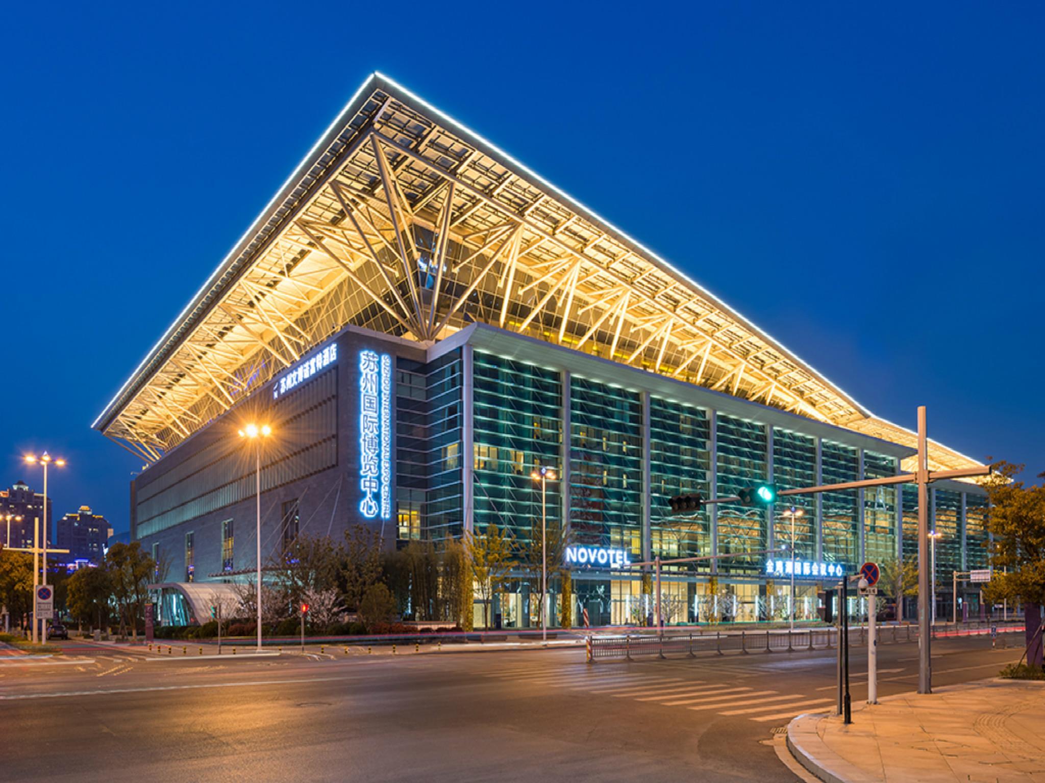 Novotel Jinji Lake Suzhou Sip Exterior foto