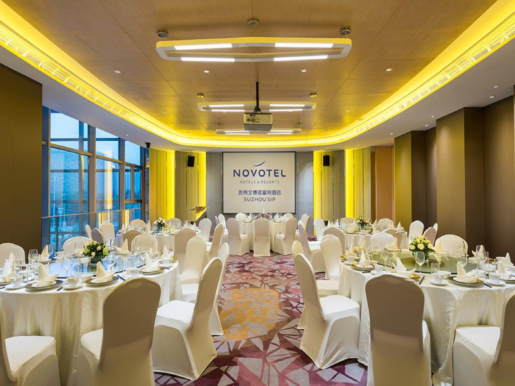 Novotel Jinji Lake Suzhou Sip Exterior foto